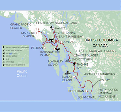 Alaska Fjords & Glacier Bay Ultimate Expedition