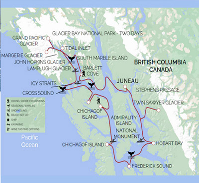 UnCruise Glacier Bay National Park Adventures