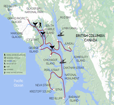 Un-Cruise Adventures Northern Passages & Glacier Bay